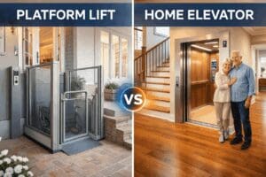 Platform Lift vs Home Elevator