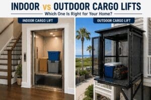 Indoor vs Outdoor Cargo Lifts