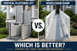 Vertical Platform Lift vs. Wheelchair Ramp