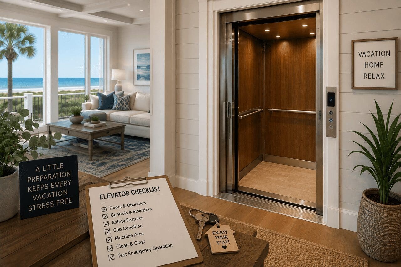 vacation home elevator maintenance