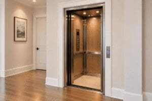 Residential Elevator Door Types