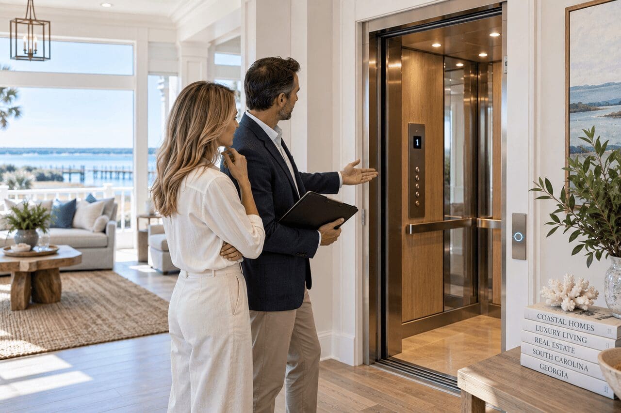home elevator inspection before buying a house