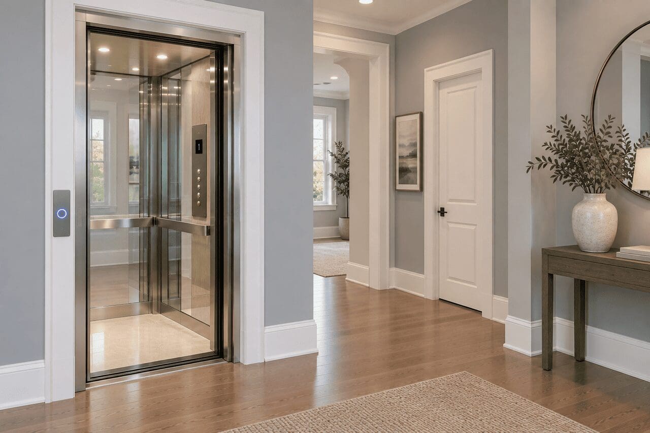 quiet home elevator